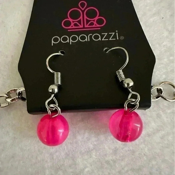 Trending Tropicana- Pink Necklace - Picture 7 of 9